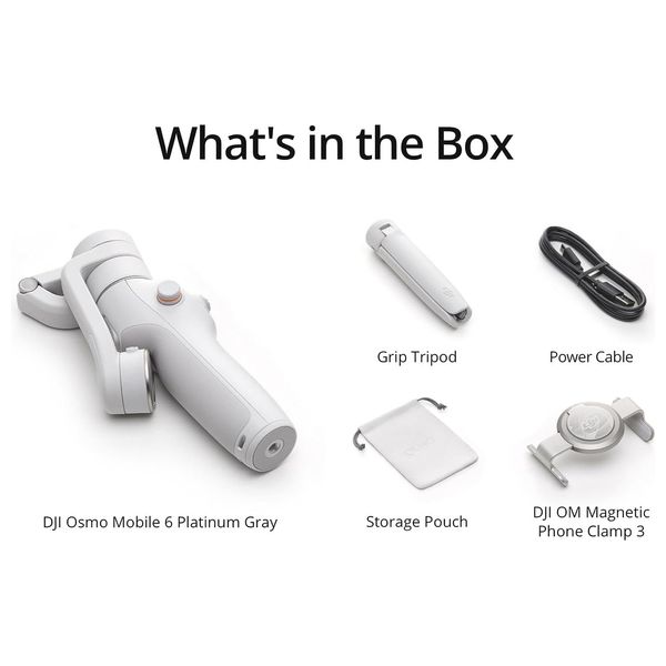 DJI - Osmo Mobile 6 Selfie Stick With Tripod