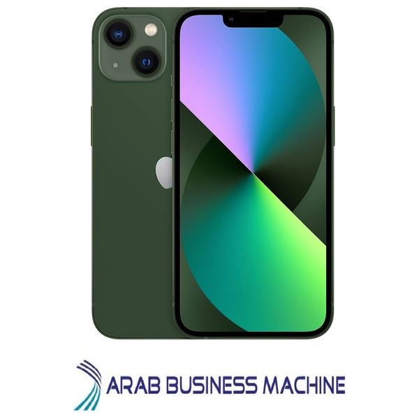 ابل ايفون 13 - 6.1 انج - شريحة A15 Bionic - خلفية من الزجاج - اطار المنيوم - شاشة مدعمة بالسيراميك