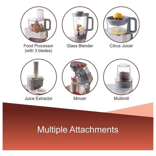  Kenwood KM287 - Bowl Mixer - Silver 