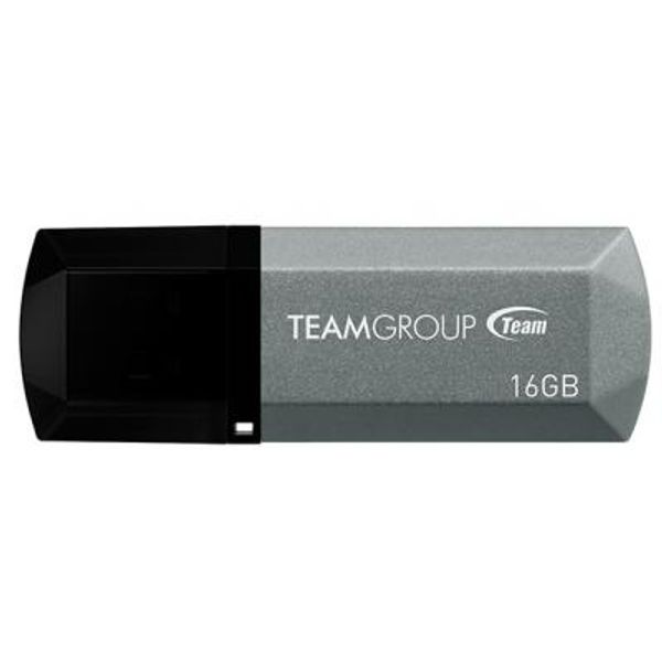   Flash Memory Team Group TC15316GS01 USB 2.0 - خاکستری - 16 گیگابایت 