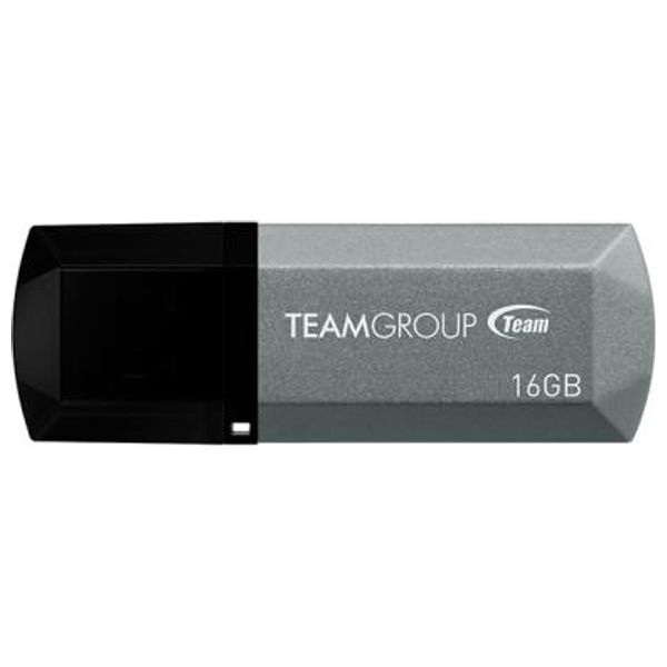  فلاش ميموري تيم كروب TC15316GS01 USB 2.0 - رمادي - 16كيكابايت 