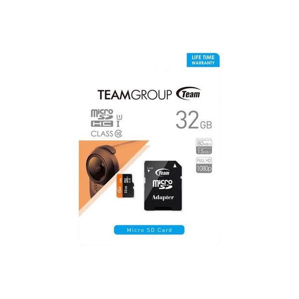  Team Group TUSDH32GUHS03 - 32GB - SD Card - Orange 