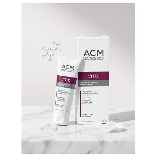  ACM Vitix Regulating Gel - helps support repigmentation and care for vitiligo-affected areas, 50 ml 