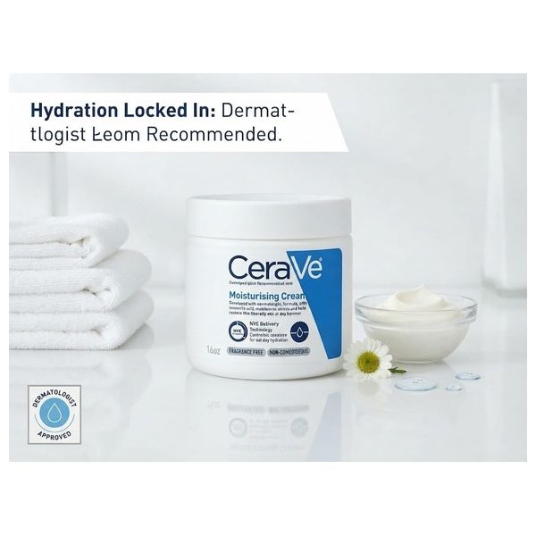  CeraVe Moisturising Cream for Dry Skin, 85 g 