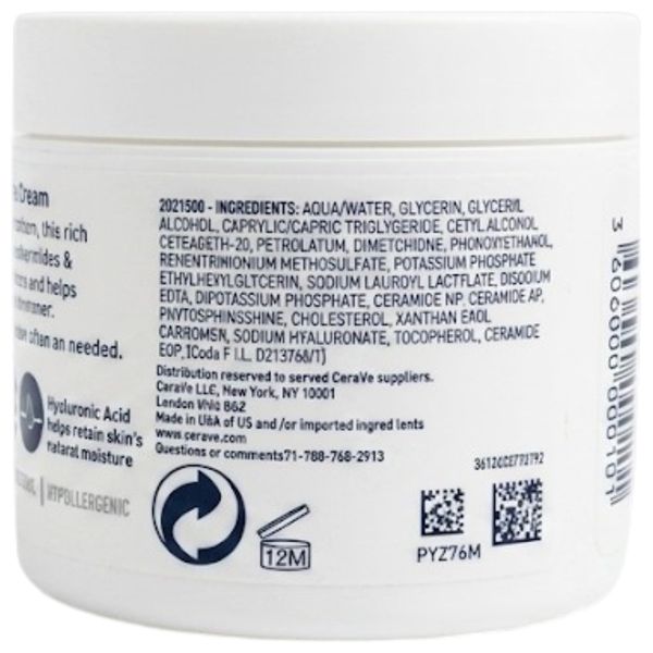  CeraVe Moisturising Cream for Dry Skin, 85 g 