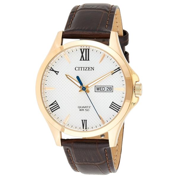 Elryan Citizen Watch BF2023 01A For Men Analog Display Leather