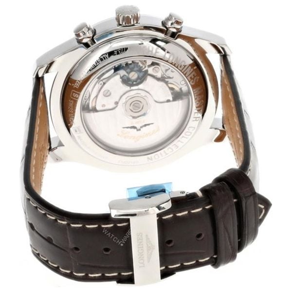 Elryan Longines Watch L27734783 For Men Analog Display Leather