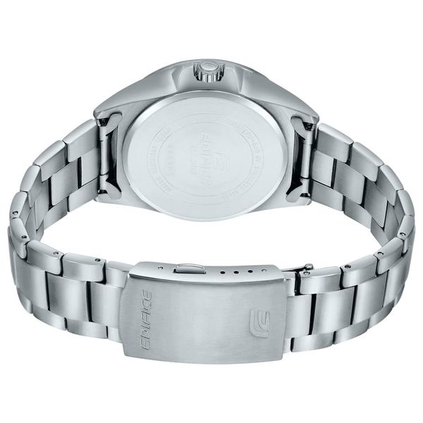  Casio Watch EFV-140D-3AVUDF For Men - Analog Display, Stainless Steel Band - Silver 