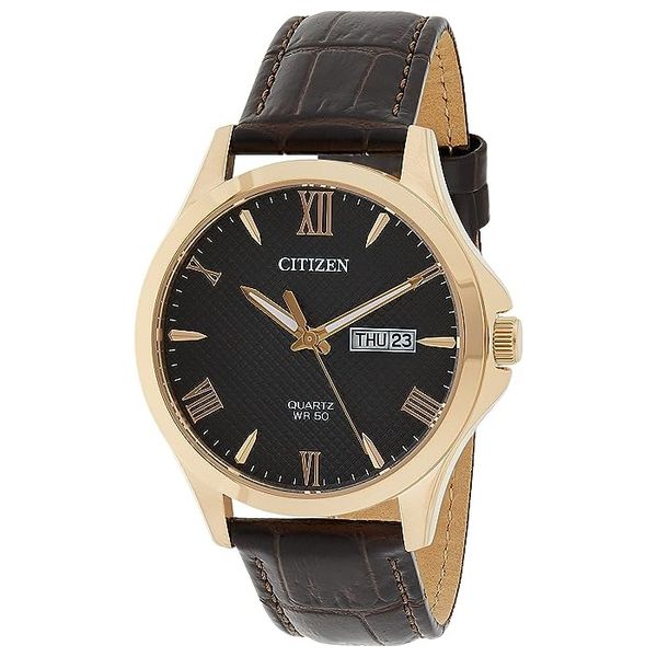 Citizen watch leather band top