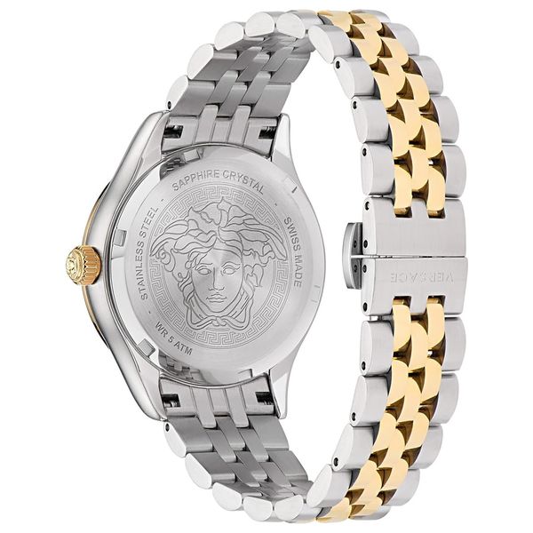  Versace Watch VE2S00522 For Women - Analog Display, Stainless Steel Band - Silver 