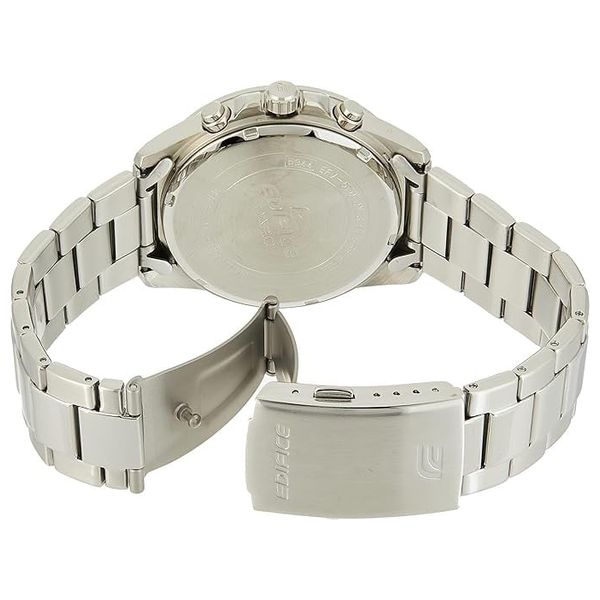  ساعة كاسيو للرجال EFV-570D-7AVUDF - عرض بعقارب, سوار من ستانلس ستيل - سلفر 