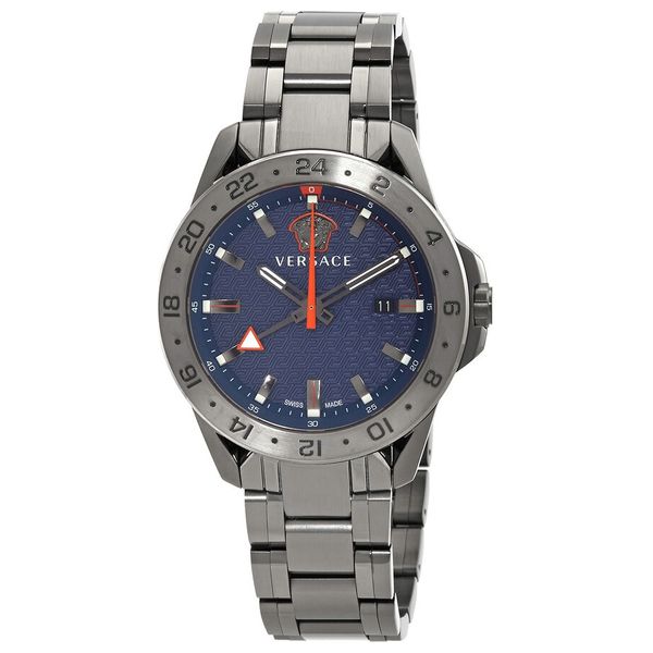  Versace Watch VE2W00422 For Women - Analog Display, Stainless Steel Band - Silver 