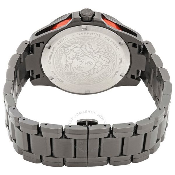  Versace Watch VE2W00422 For Women - Analog Display, Stainless Steel Band - Silver 