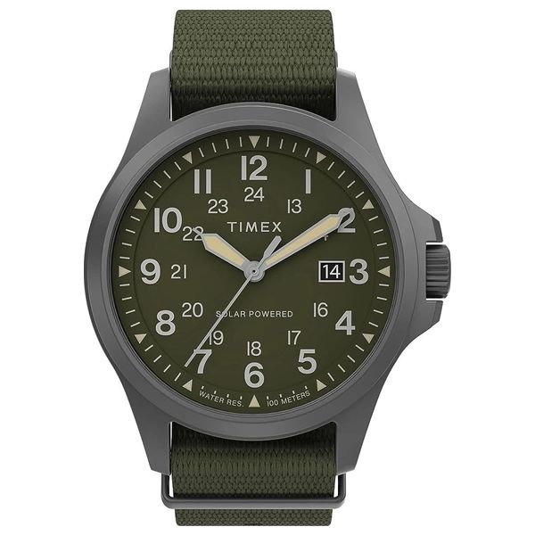 Elryan Timex Watch TW2V03700 For Men Analog Display Fabric