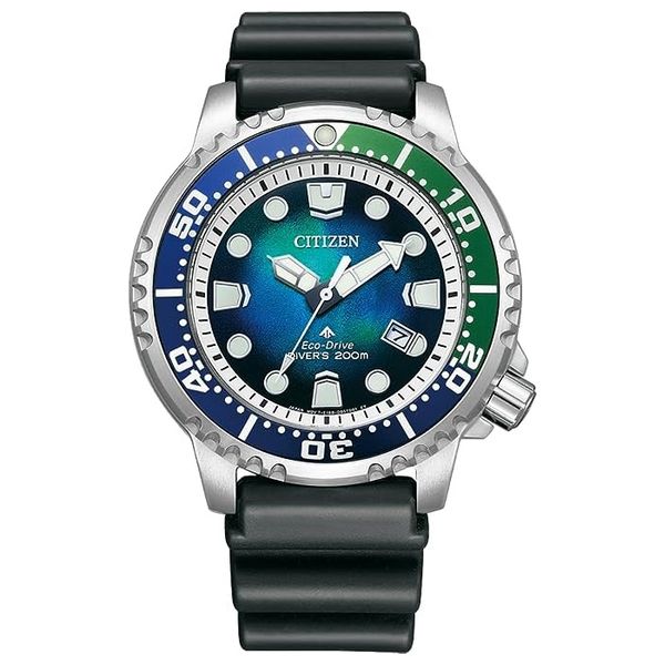 Elryan Citizen Watch BN0166 01L For Men Analog Display Rubber Band Black