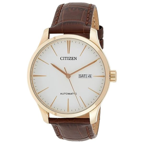 Elryan Citizen Watch NH8353 18A For Men Analog Display Leather