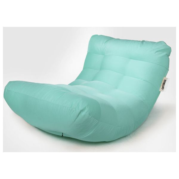 Elryan Ariika Caterpillar paloma Velvet Bean Bag Chair