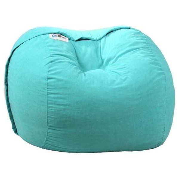 Elryan Ariika Duo Fluffy Sabia Bean Bag Chair Turquoise
