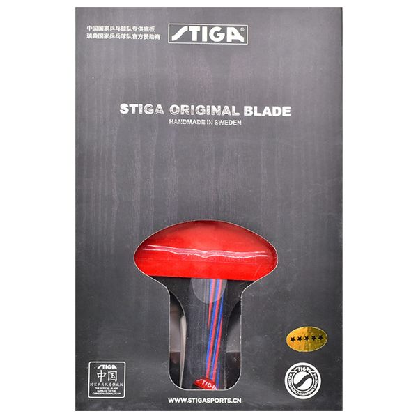  STIGA Ping Pong Racket - Black 