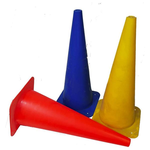  Training Cone Set - 12 Pieces - 38cm 