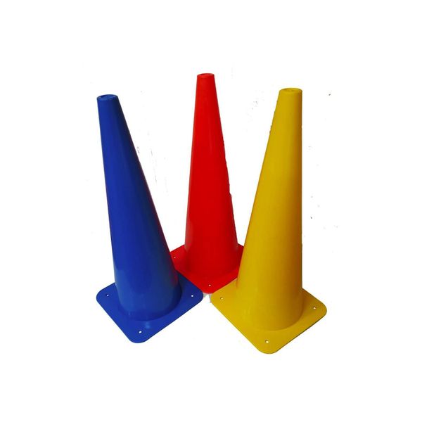 Training Cone Set - 12 Pieces - 45cm 