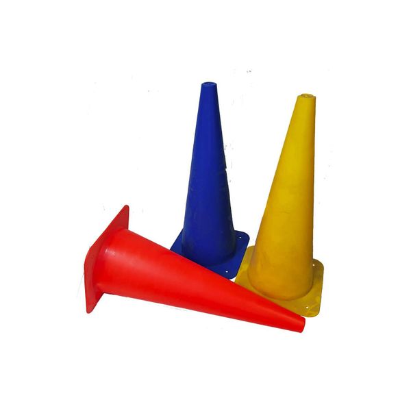  Training Cone Set - 12 Pieces - 45cm 