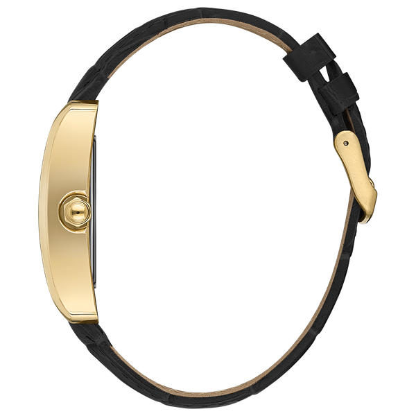 Daniel Klein Watch DK113909-4 For Men - Analog Display, Leather Band - Gold