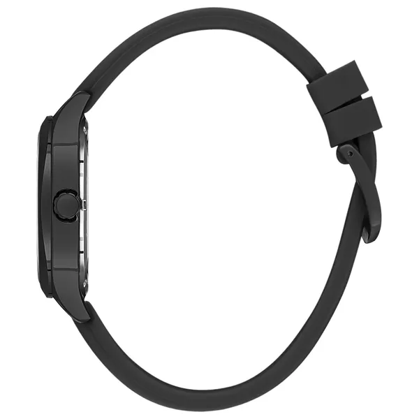 Daniel Klein Watch DK113796-5 For Men - Analog Display, Silicone Band - Black