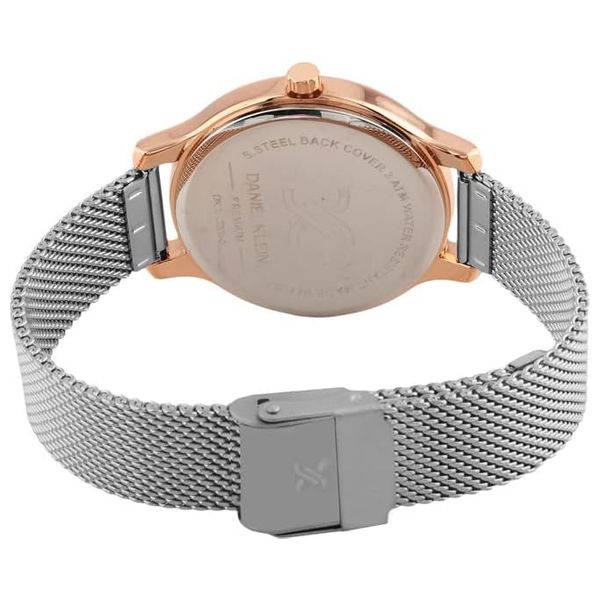  Daniel Klein Watch For Women - Analog Display, Stainless Steel Band - Rose Gold 