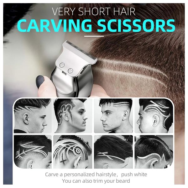  Hiena HYN-238 Hair Trimmer - White 