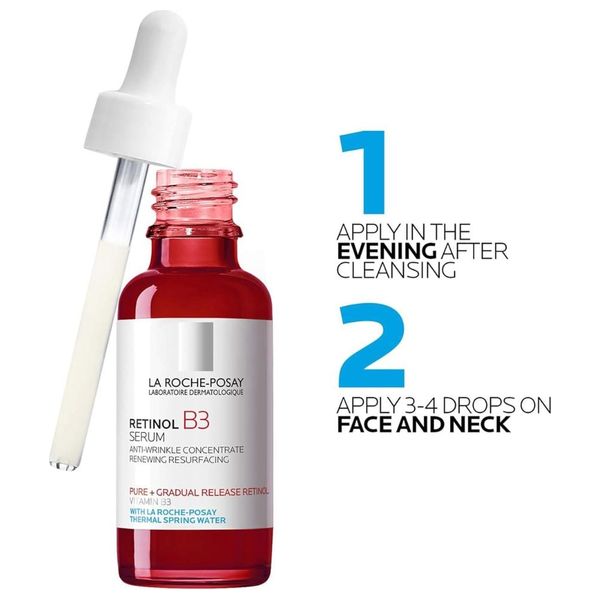 لاروش بوسيه سيروم للوجه من بيور ريتينول مع فيتامين B3 - 30 مل