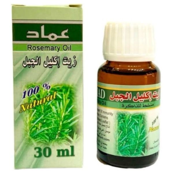 Emad Rosemary Oil for Preventing Hair Loss, Increasing Density, Promoting Hair Growth, and Stimulating Blood Circulation - 100 ml 