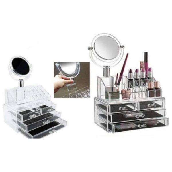  Transparent Makeup Locker 