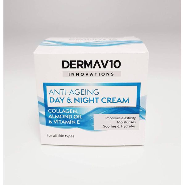  Derma V10 Innovations Anti Ageing Day & Night Cream - 50ml 