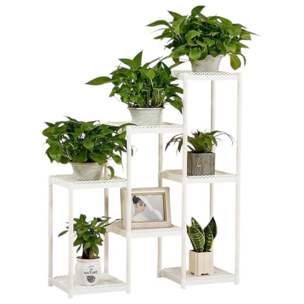  رف تنسيق النباتات -  ابيض - 9628-2B 