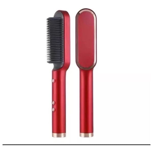  Ramindong RD380 - Hair Strightener Brush - Red 