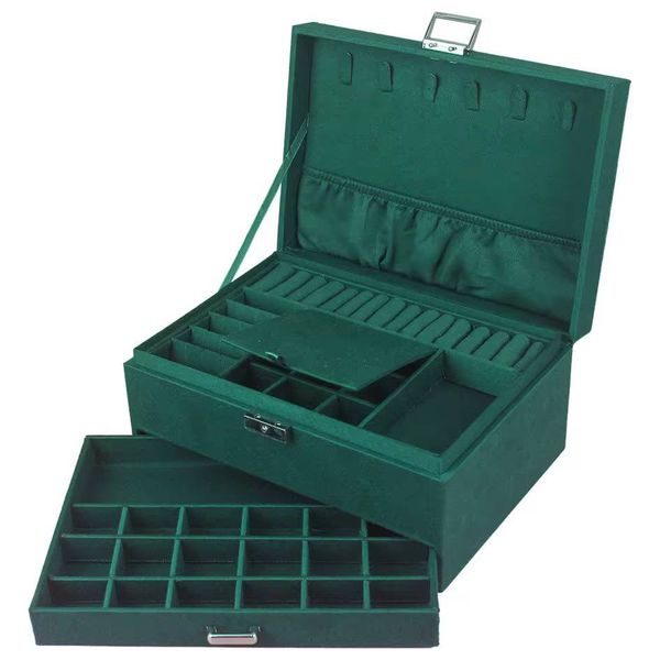  Accessory Organizer Box - JEWBOX-003 - Green 