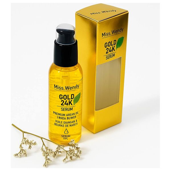 Miss Wendy Gold 24K Hair Serum - 200ml