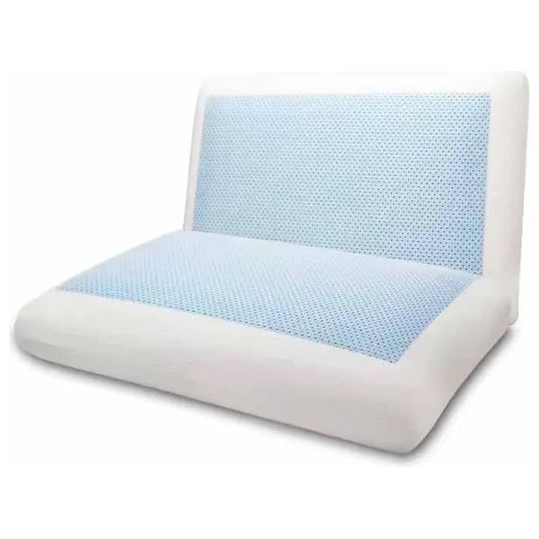  Medical sleep pillow for neck and spine comfort - White 