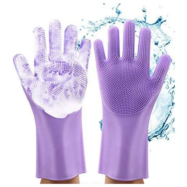  قفازات لغسيل الاطباق 