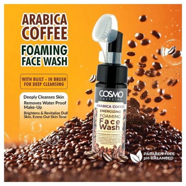 Cosmo Arabica Coffee Energizing Foaming Face Wash - 175ml