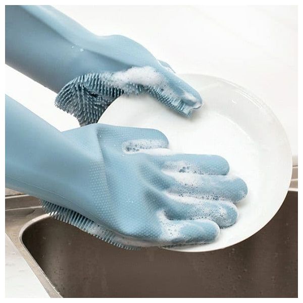  قفازات لغسيل الاطباق 