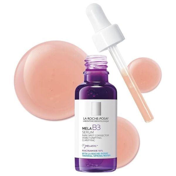  La Roche-Posay Mela B3 Serum- Dark Spot Corrector with 10% Niacinamide 