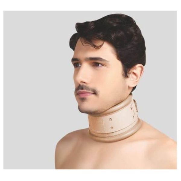 فلامينكو طوق الرقبة الصلبitem soecificatio - بيج - 2XL 