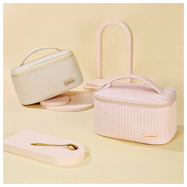 حقيبة مكياج - COSBAG-001 - كريمي