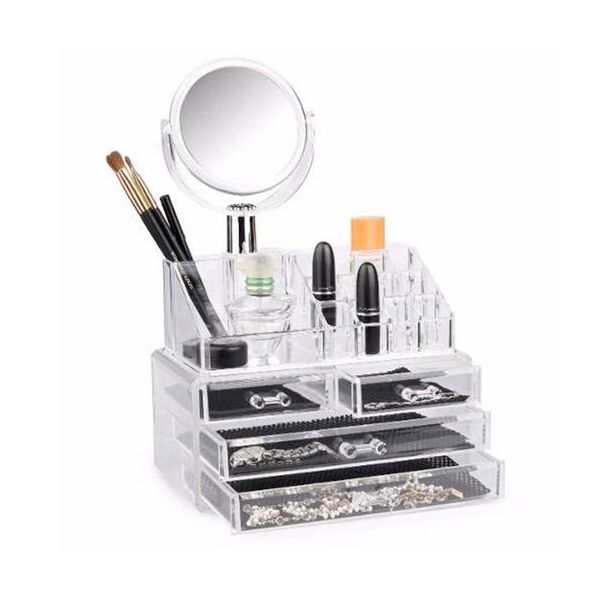  Transparent Makeup Locker 