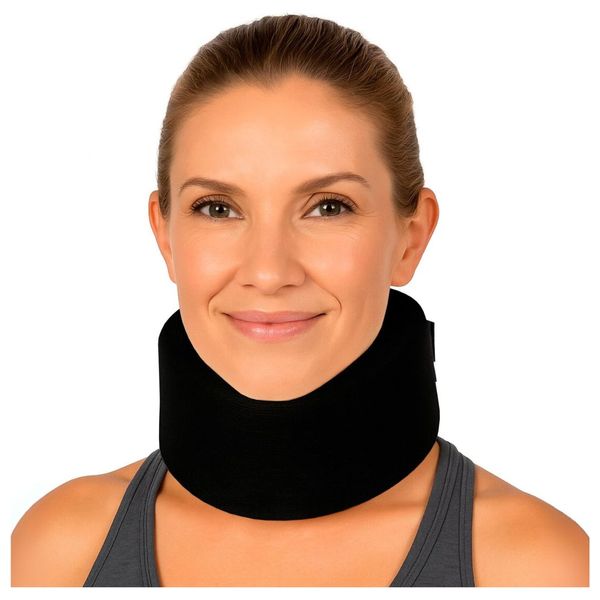  Flamingo OC 2037 - Comfortable Medical Foam Neck Support - Size 2XL - Black 