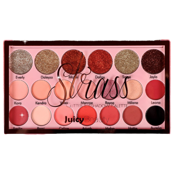  Juicy Beauty Strass Eyeshadow Palette, Multicolor 