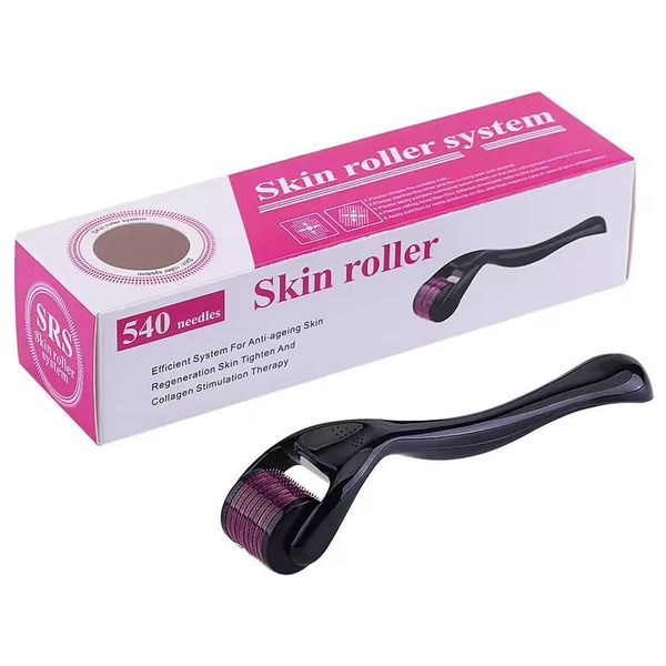 Derma Roller For Skin, Hair and Body - Black