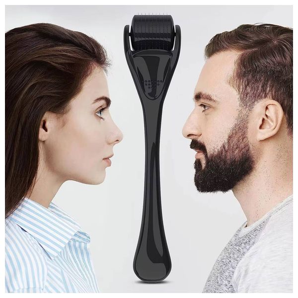Derma Roller For Skin, Hair and Body - Black